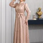 Robe Soirée - Beige