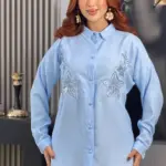 Chemise Al Shariqa - Bleu