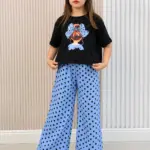 Tenue 2 Pièces Fillettes - Bleu