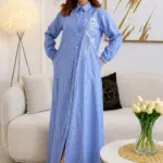 Robe Chemise - Bleu