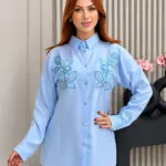 Chemise Alina - Bleu ciel