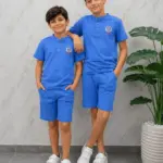 Ensemble Sport Garçon - Bleu ciel