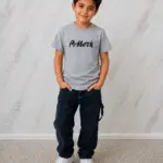 Ensemble Baggy Jean - Gris