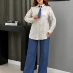 Set Top Mode - Gris Rayé