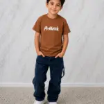 Ensemble Baggy Jean - Marron