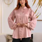 Chemise Satinée - Rose