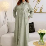 Robe Chemise - Vert