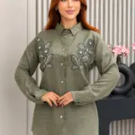 Chemise Alina - Vert Olive