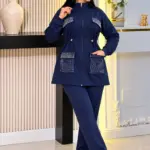 Jogging Femme Khadija - Bleu Marine