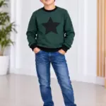 T-shirt Nejma Garçon - Vert